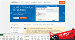 Desktop Screenshot of ablebits.com